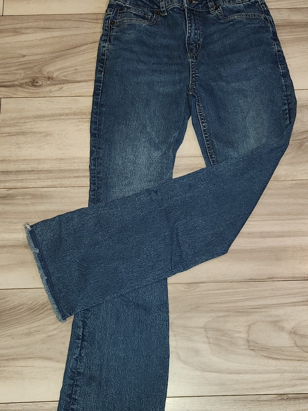 Lucky Brand Girl's Medium Blue Straight-Leg Jeans Sz. 14